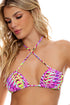 Luli Fama Oasis Babe Multiway Scrunched Cup Bandeau